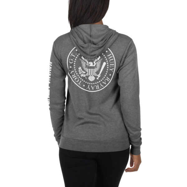 Lightweight Unisex Zip Hoodie - Image 4