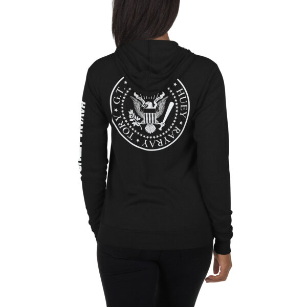 Lightweight Unisex Zip Hoodie - Image 3